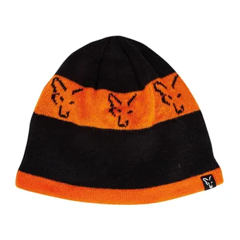 FOX Čepice Black Orange Beanie