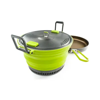 GSI Outdoors Escape HS 3L Pot + Frypan 3l Green