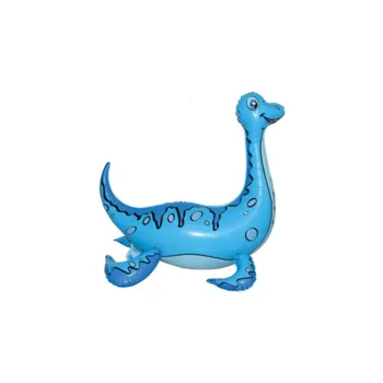 Balloons world store Balónek chodící 4D Plesiosaurus modrý 60 cm