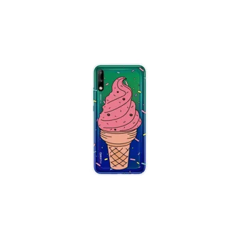 Pouzdro VSECHNONAMOBIL 22510 ART Silikonový kryt Huawei P40 Lite E STRAWBERRY ICE CREAM