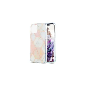 Pouzdro VSECHNONAMOBIL 34258 GEOMETRIC ART Kryt Apple iPhone 13 Pro PINK