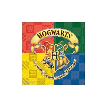 Procos papírové ubrousky Harry Potter Hogwarts Houses 33x33cm 20ks