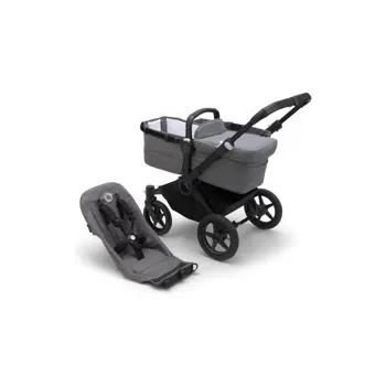 Bugaboo Donkey 5 Mono Base Black Black/Gey Mélange 2022