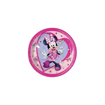 Procos Papírové talíře EKO Minnie Mouse 20 cm