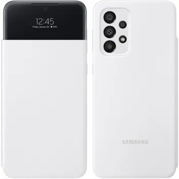 Samsung S View Wallet Cover Galaxy A33 5G bílé EF-EA336PWEGEE