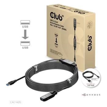 Club3D CAC-1405 USB 3.2 Repeater a prodlužovací AM-AF, 10m