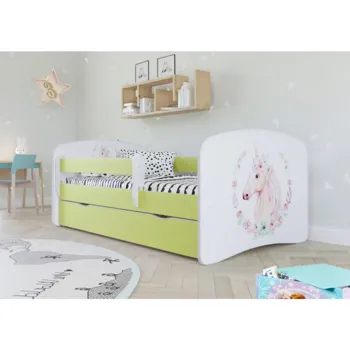 Kocot Kids Babydreams kůň zelená s matrací