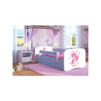 Kocot Kids Babydreams víla s motýlky modrá se šuplíky