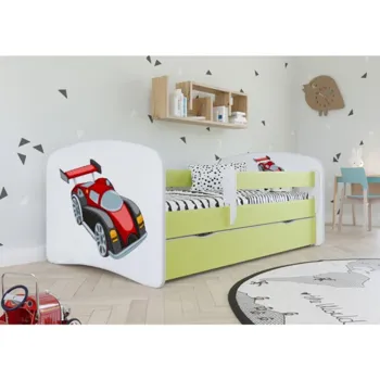 Kocot Kids Babydreams závodní auto zelená