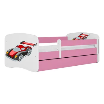 Kocot Kids Babydreams závodní auto růžová