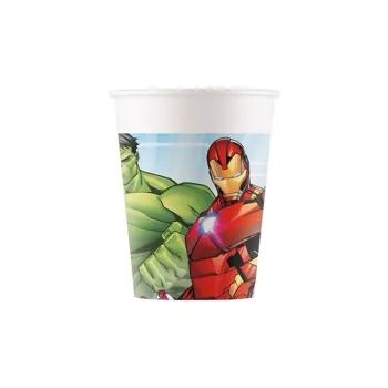 Procos Avengers party KELÍMKY papírové 200 ml