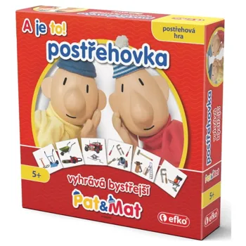 Efko Pat a Mat Postřehovka postřehová hra