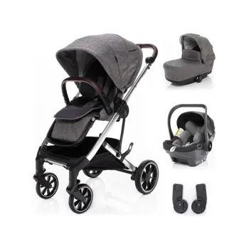 Zopa set Quest + korba + autosedačka Zopa X1 Plus i-Size a adaptéry Tornado Grey/Silver 2022