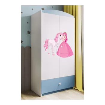 Kocot kids Babydreams 90 cm princezna a poník modrá