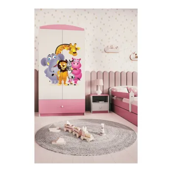 Kocot kids Babydreams 90 cm ZOO růžová