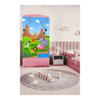 Kocot kids Babydreams 90 cm safari růžová