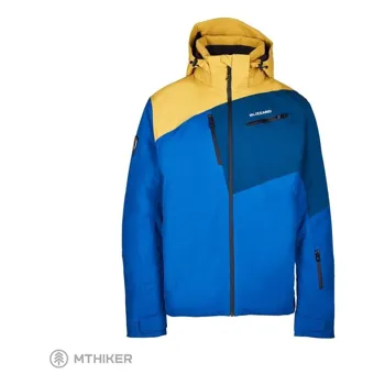 Blizzard Ski Jacket Leogang petroleum/mustard yellow