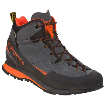 La Sportiva Boulder X Mid carbon flame