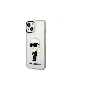 Pouzdro Karl Lagerfeld Apple iPhone 14 Pro IML NFT Ikonik čiré