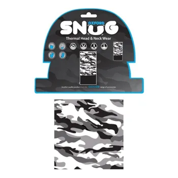 Oxford Snug camo multifunkční šátek s fleecem kamufláž