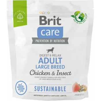 Brit Care Sustainable Adult Large Breed Chicken & Insect 1 kg