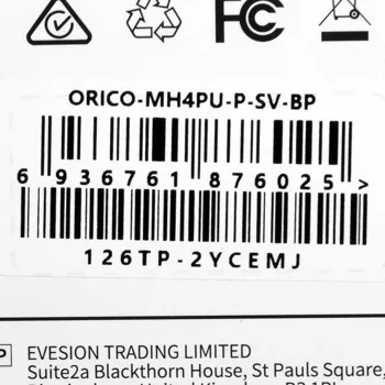 Orico MH4PU-P-SV-BP