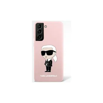 Pouzdro Karl Lagerfeld Samsung Galaxy S23 ULTRA 5G Silicone Ikonik ružové