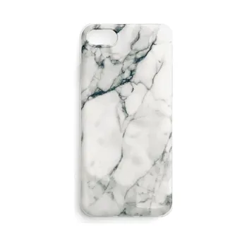 Pouzdro WOZINSKY Marble silikonové Samsung Galaxy S21 ULTRA 5G bílé