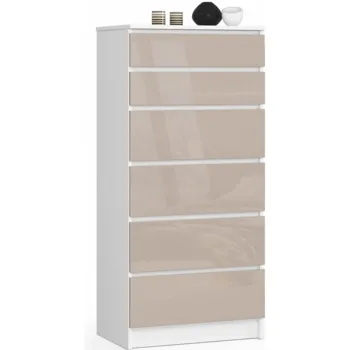 Ak furniture Kuba 60 cm 6 šuplíků