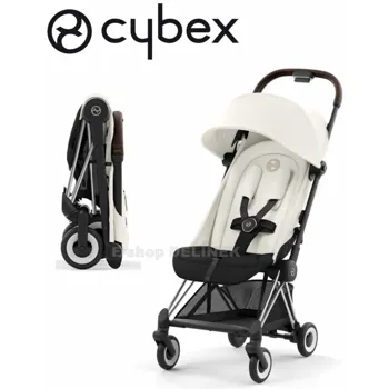 Cybex Coya Chrome Brown Off White 2023