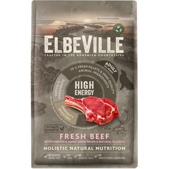 ELBEVILLE Adult All Breeds Fresh Beef High Energy 4 kg