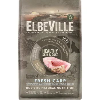 ELBEVILLE Adult All Breeds Fresh Carp Healthy Skin and Coat 4 kg