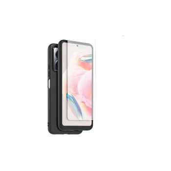 Pouzdro Made for Xiaomi TPU + ochranné sklo Xiaomi Redmi Note 12 4G, černé