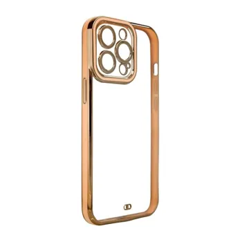 Pouzdro Hurtel Fashion Electroplating iPhone 12 Pro Zlaté