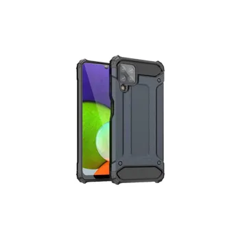 Pouzdro Hurtel Hybrid pancéřové polykarbonátové Samsung Galaxy A22 4G Modré