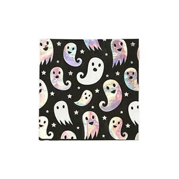 Smiffys Halloween Boo Ubrousky Duchové 33x33cm 8 ks