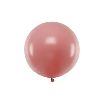 PartyDeco Balón latexový jumbo Wild Rose 1 m