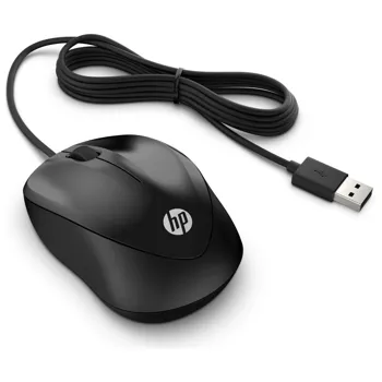 HP USB Wired Travel Mouse G1K28AA