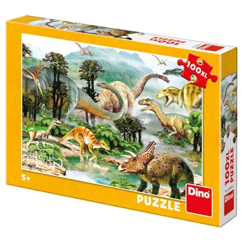 Dino Život dinosaurů 100 dílků