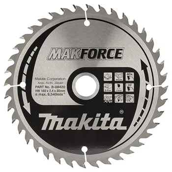 Makita pilový kotouč 160x20 40zubů B-08420