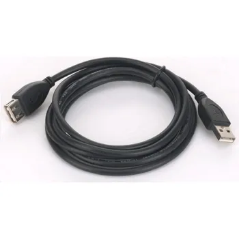 Gembird CCP-USB2-AMAF-10 USB 2.0 kabel A-A prodlužovací, 3m, černý