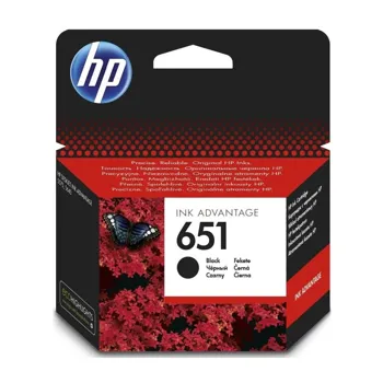 HP 651 originální inkoustová kazeta černá C2P10AE