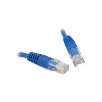 Gembird PP6-1M/B Patch RJ45 , cat. 6, FTP, 1m, modrý