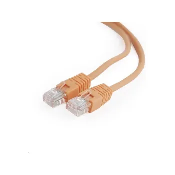 Gembird PP12-0.25M/O Patch RJ45, cat. 5e, UTP, 0.25m, oranžový