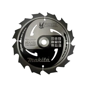 Makita Pilový kotouč na dřevo B-07951 MForce, 190x15/88mm, 12 zubů