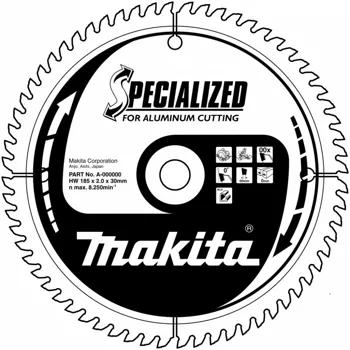 Makita Pilový kotouč na hliník, plast a laminátové dřevo B-09678 Specialized, 305x30mm, 80 zubů