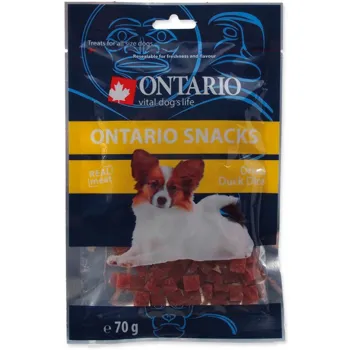 ONTARIO Snack Duck Dice Small dog 70 g