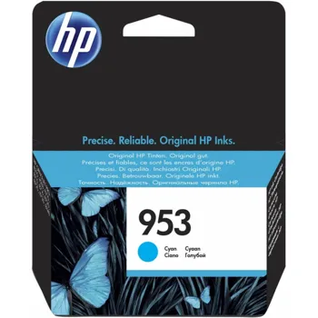 HP 953 originální inkoustová kazeta azurová F6U12AE