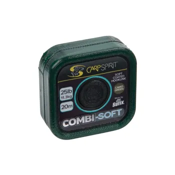 Carpspirit Combi Soft Coated Braid Camo Green 20m 25lb