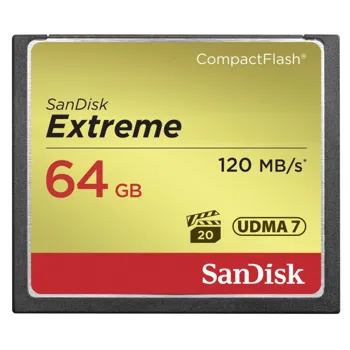 SanDisk CompactFlash Extreme 64 GB UDMA7 SDCFXSB-064G-G46